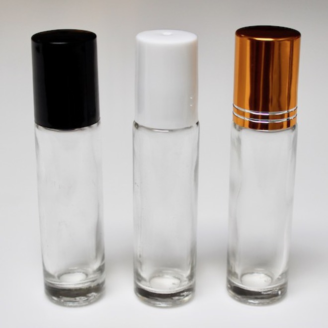 Clear glass roll-on: 10ml image 1